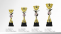 TC-3017 Plastic Bowl Trophy Gold Singapore