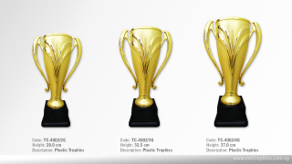 TC-4002 Plastic Cup Trophy Collection Gold Singapore