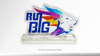 Customise Acrylic Plaque