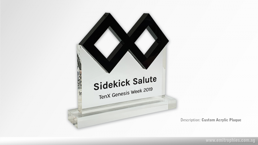 Customise Acrylic Plaque