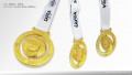 Customise Shiny Swivel Medal