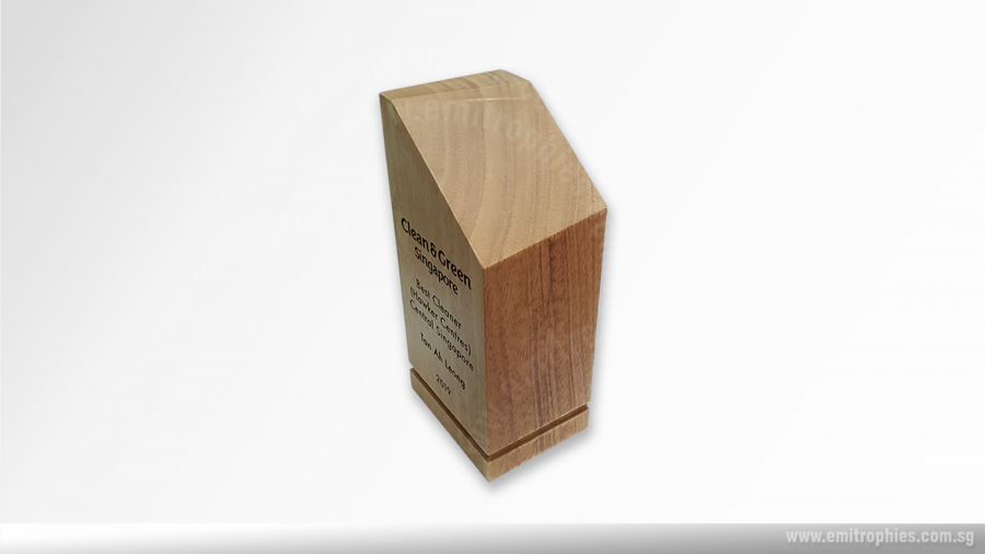 Customise Wooden Trophy