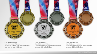 MDR-488-2 Custom Shiny Medal Gold Silver Bronze