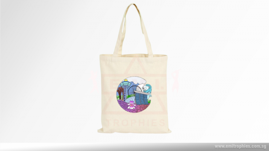 National Day Design Cotton Canvas Totebag