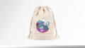 National Day Design Canvas Drawstring Pouch