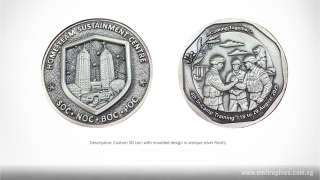 Custom UV Printed Medallion Coins Singapore