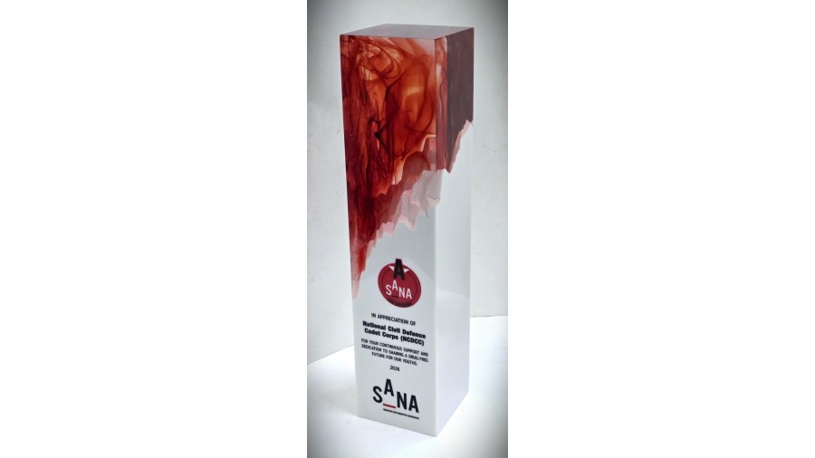 RESIN-004 Contemporary Resin Trophy