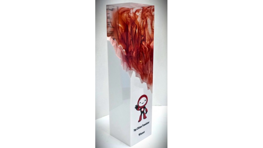 RESIN-004 Contemporary Resin Trophy