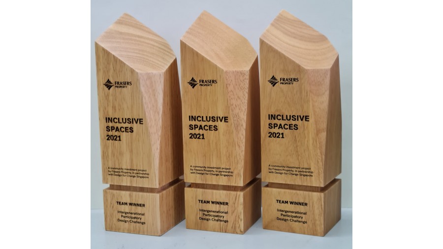 Custom Wooden Trophy 2
