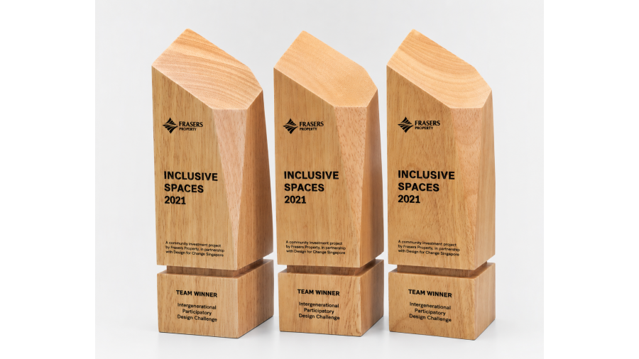 Custom Wooden Trophy 2