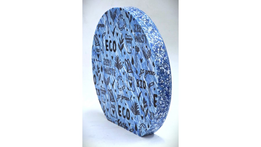Recycled Plastic Award (Semi-Circular)