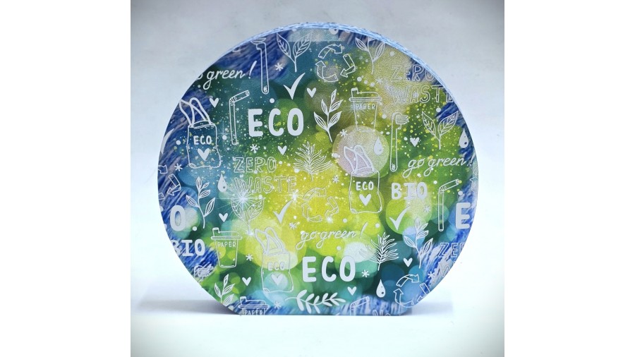 Recycled Plastic Award (Semi-Circular)