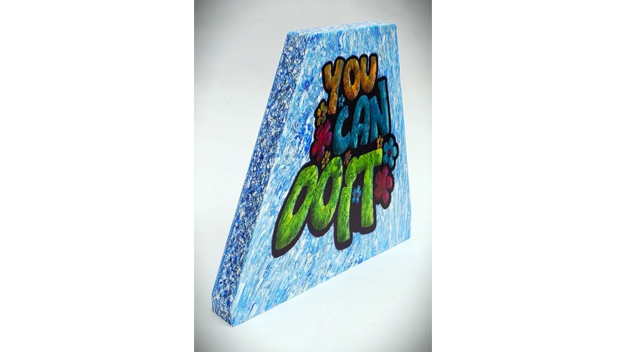 Recycled Plastic Award (Trapezoid)