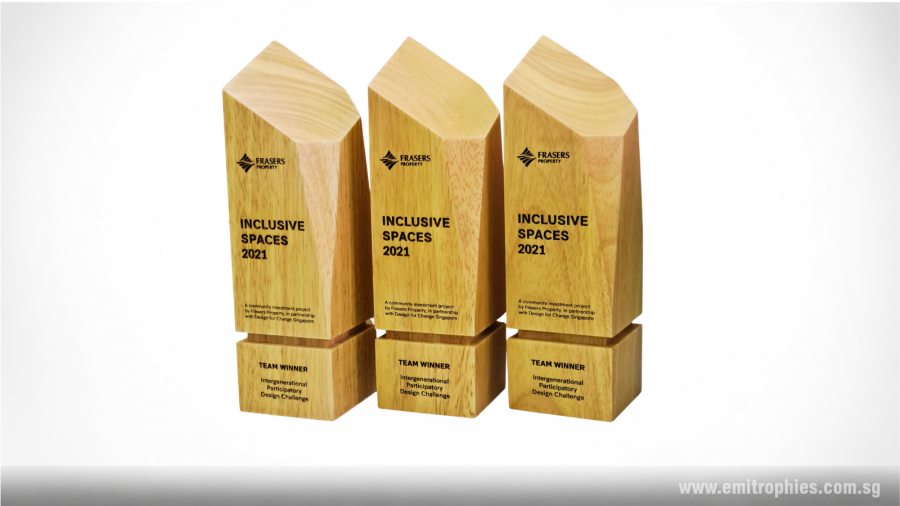 Custom Wooden Trophy 2