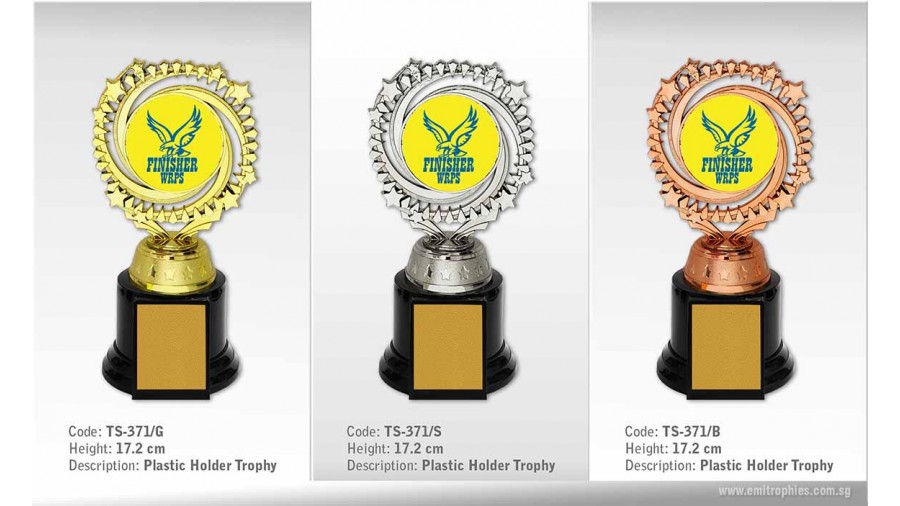 TS-371 Plastic Star Holder Trophy