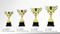 TC-2846 Gold Metal Cup Trophy