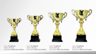 TC-2846 Gold Metal Cup Trophy