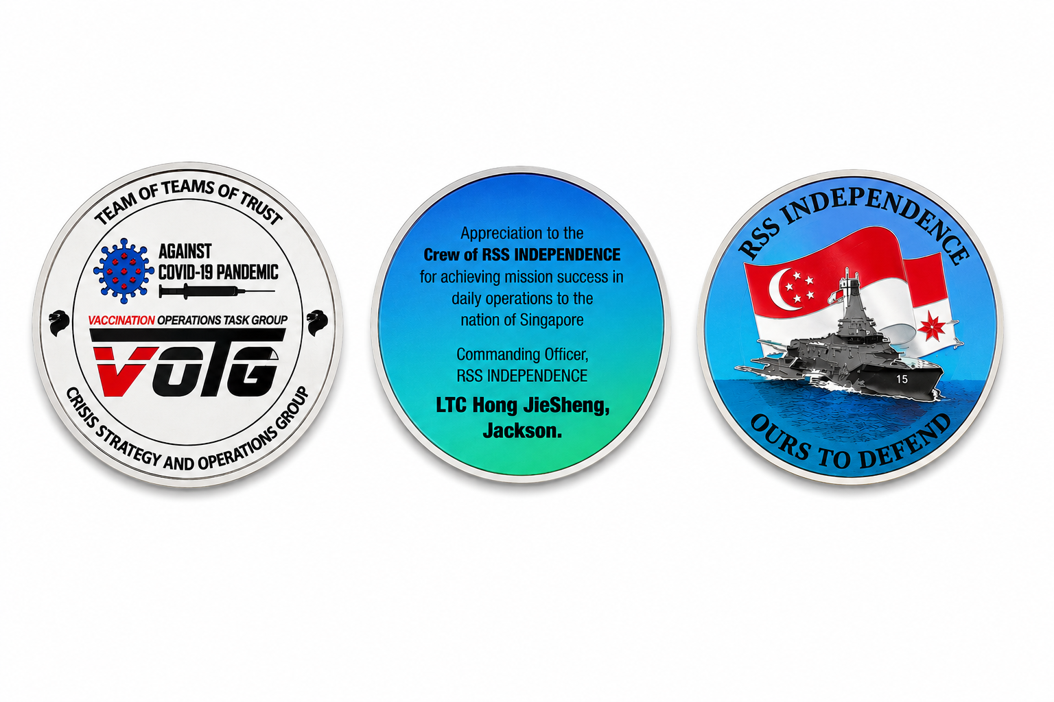 UV printed coins
