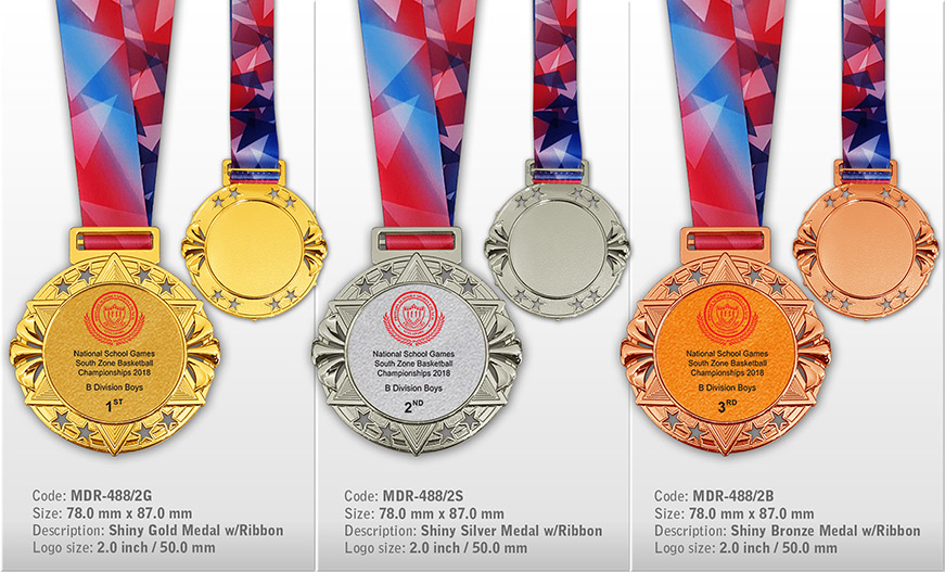 MDR-488 shiny medal Singapore