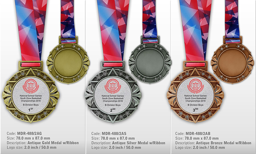 MDR-488 antique medal Singapore